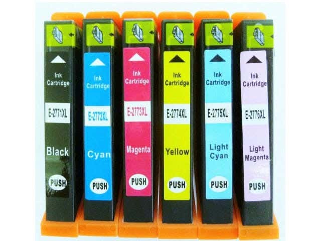 Epson 277XL 6-Pack High Yield Remanufactured Ink Cartridges